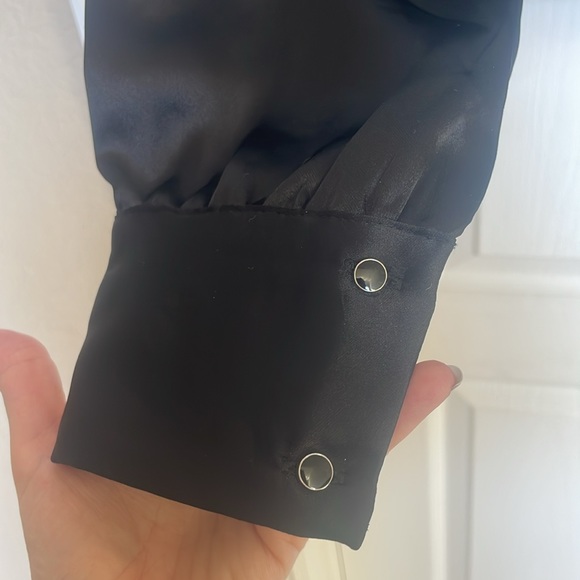 Rachel Zoe long sleeve rhinestone top - Picture 5 of 5